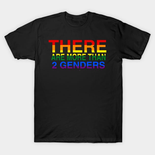 there are more than two genders T-Shirt by ERRAMSHOP